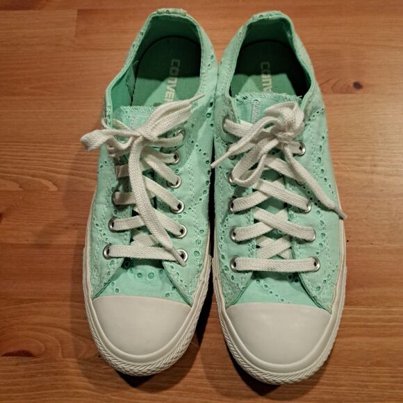 Converse Shoes - Converse Chuck Taylor All Star Mint Eyelet Women's 9
